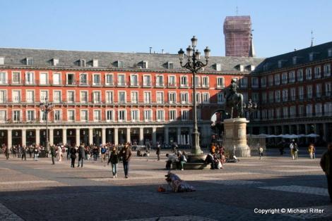 Plaza Mayor in Madrid