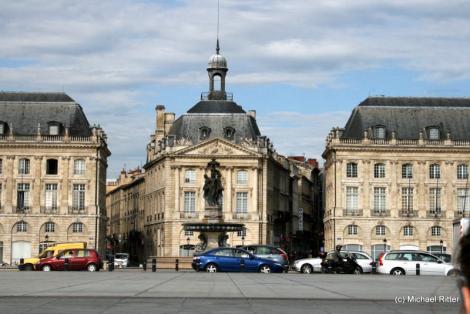 Place de la Bourse in Bordeaux