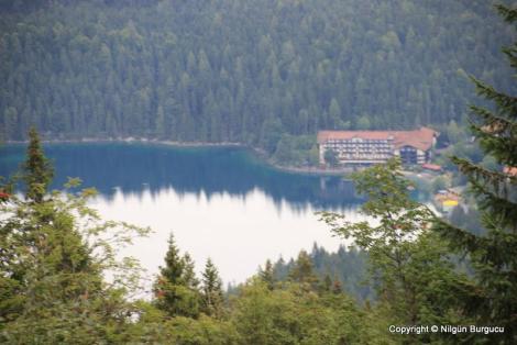 Eibsee von oben