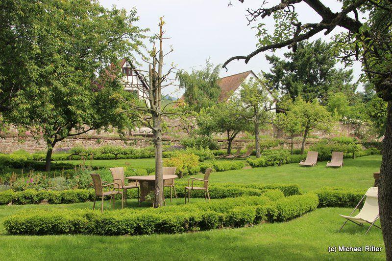 Im Park des Herrenhaus Barthelemy