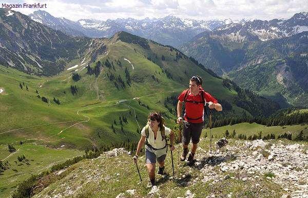 Wanderung bei Oberjoch