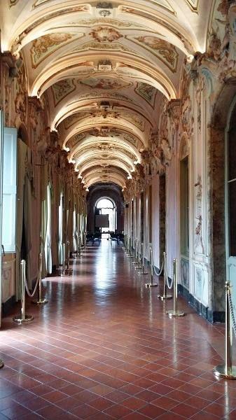 Stuckgallerie im Palaazzo Pianetti
