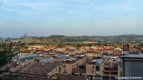 Blick von Jesi ins Umland