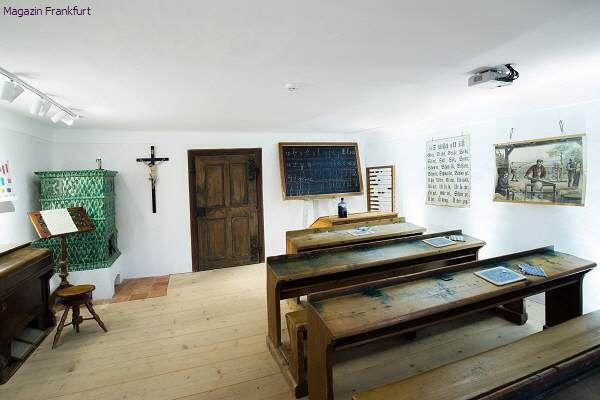 Klassenzimmer im Arnsdorfer Still-Nacht-Museum