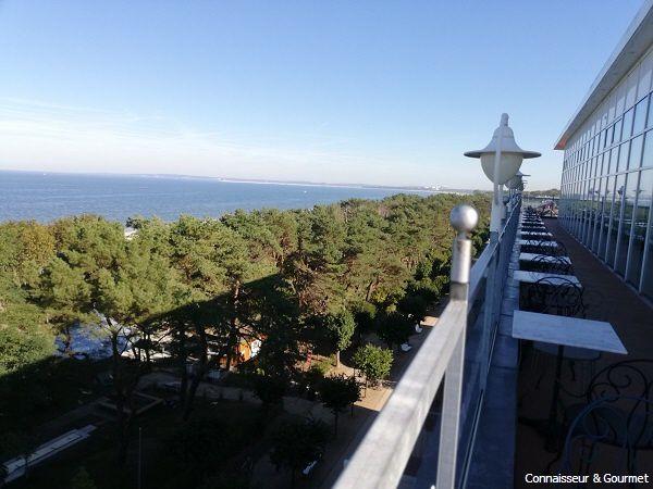 Blick auf die Ostsee von Ahlbeck