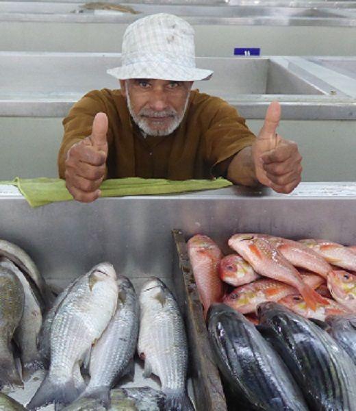 Auf dem Fischmarkt