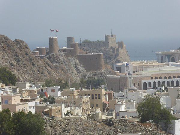 Blick auf das alte Muscat