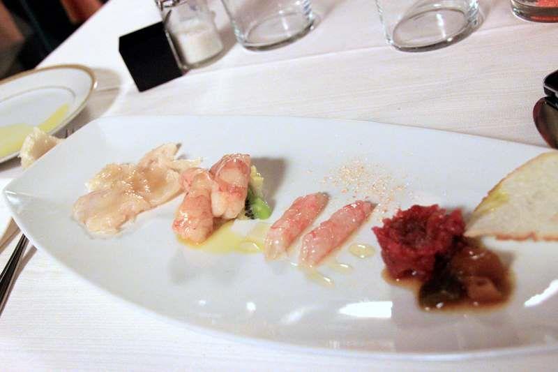 Fischvorspeisen bei Ami Scabar