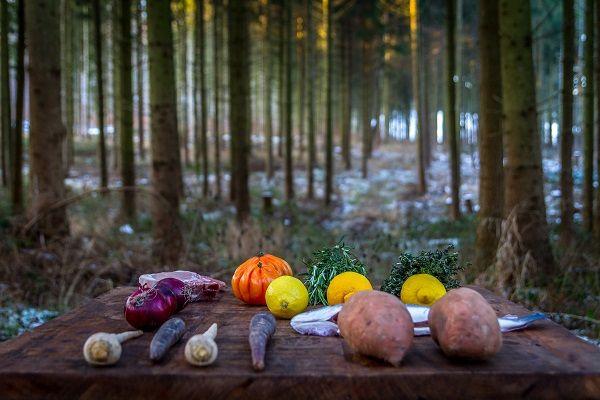 Regionales Gemüse im Waldwerk