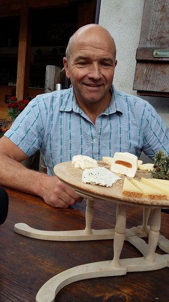 Gerard Biland und sein Käse