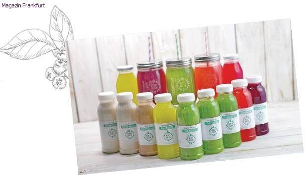 Grüne Smoothies und Säfte von BlattReich