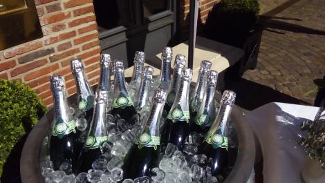Champagner Pommery zum Empfang