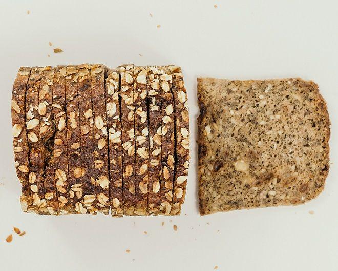 B. just bread