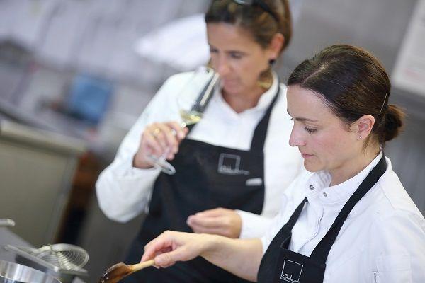 Die Siegerinnen beim Abschmecken