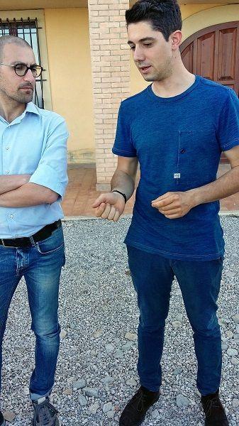 Michele Di Ruscio (rechts) von Terra Fageto
