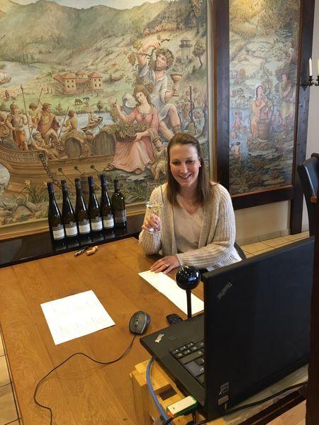 Carolin Hoffranzen und ihre Rieslinge