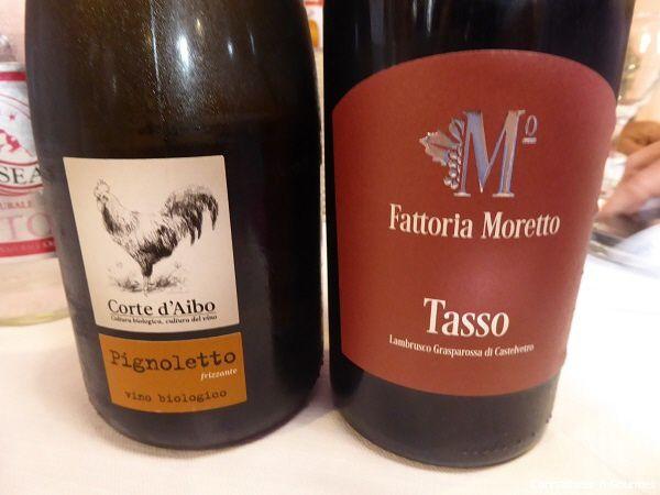 Immer beliebt: Lambrusco und Pignoletto